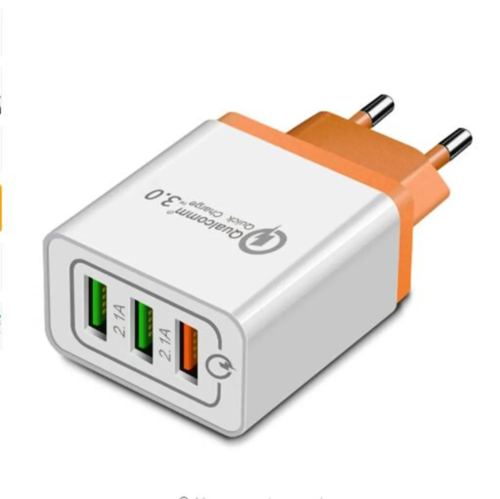 Быстрая зарядка QC 3 0 умный USB-порта для Xiaomi Samsung Huawei Зарядка адаптер быстрой