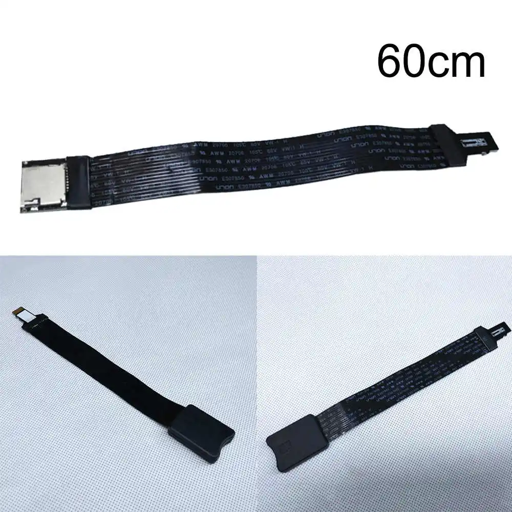 

62CM TF to micro SD card Flex Extension cable Extender Adapter reader for Car GPS mobile connector