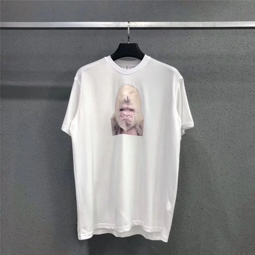 

Digital Direct Spray Printing Gorilla t-shirt Wen 1:1 High Quality Printing Summer Style Top Tee T-shirt