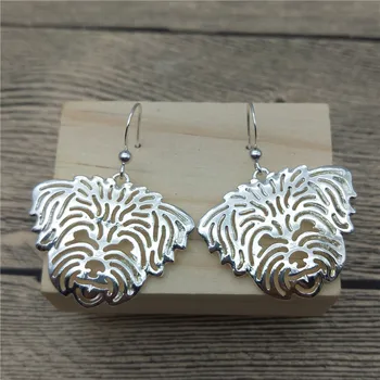 

New Coton de Tulear Drop Earrings Trendy Style Coton de Tulear Dangle Earrings Fashion Pet Dog Earrings Women Jewellery
