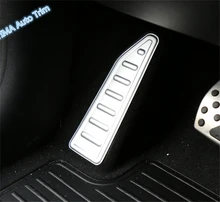 Lapetus Car Styling Left Side Foot Pedal Rest Plate Cover Trim 2 Colors Fit For Jeep