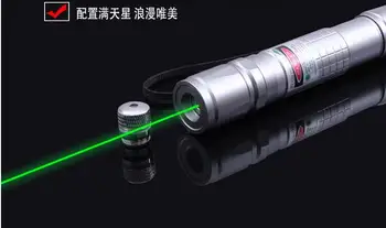 

AAA High power Military Green laser pointer 200w 200000m 532nm Lazer Flashlight light Burning match Burn cigarettes Hunting