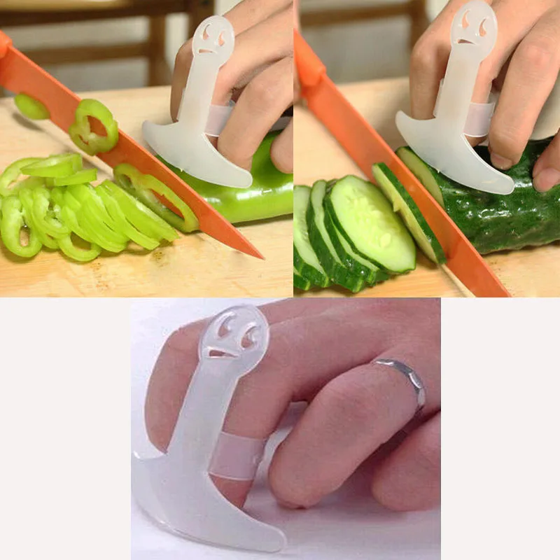 Hand Guard Finger Protector Safe Slice Tool Plastic Hand Protector