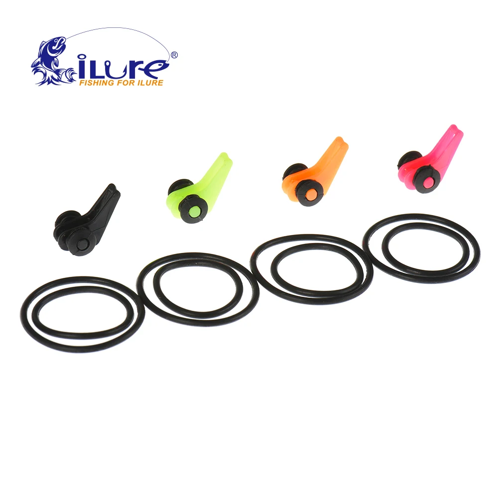 

10 Pcs Fishing Rod Pole Hooks Keeper Rod Clip Jig Hooks Fishing Tackle Fishing Lure Bait Holder Rock Rafting Fishing Accessories