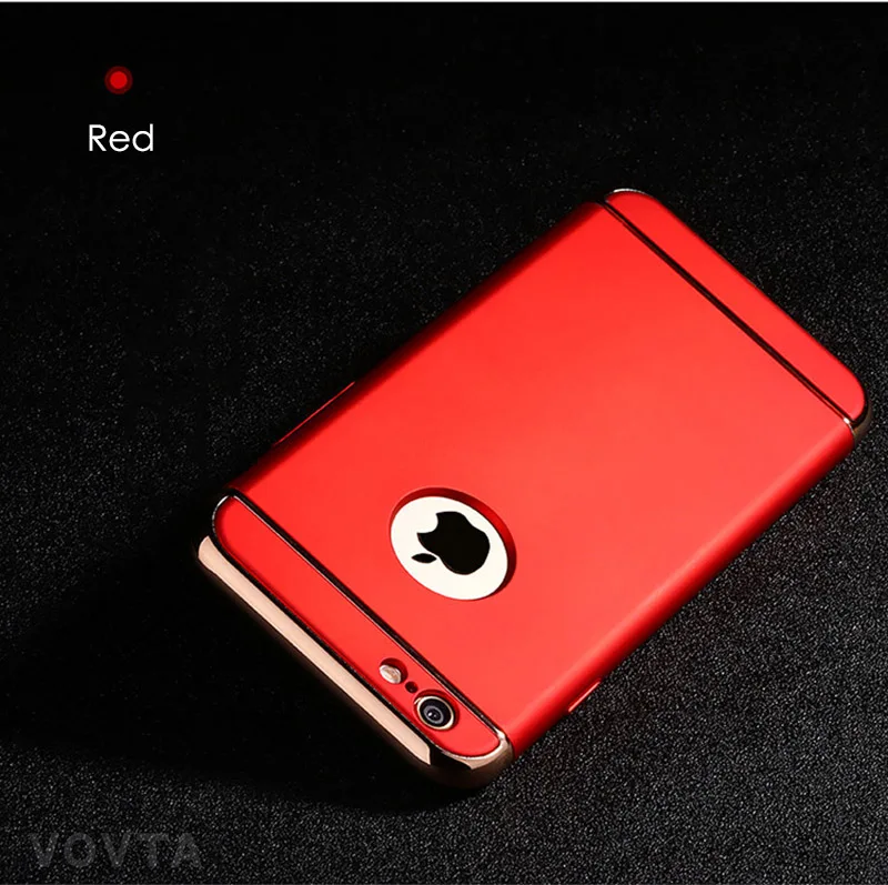 Luxury Plating Scrub Protective case For iPhone 6s 6 Cover Bumper On The for iPhone 5 5S SE Case 6s 6 plus Anti-knock Shell14