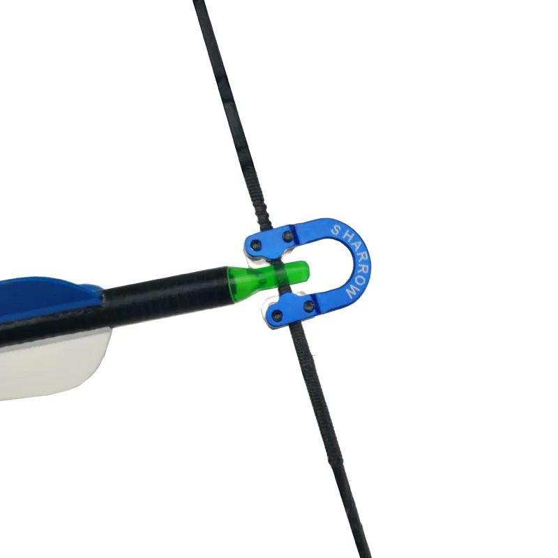 1 шт. Алюминиевый D петля релиз Bowstring безопасности металла 3 цвета для соединения