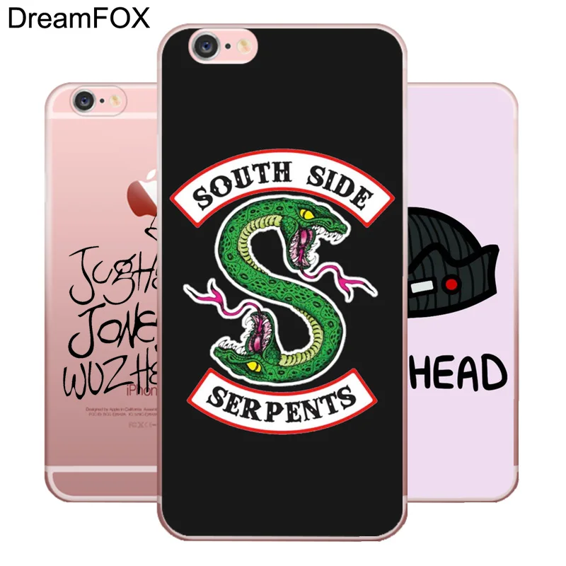 Goede DREAMFOX L601 Riverdale Zachte TPU Silicone Case Cover Voor Apple iPhone XR XS Max 8X7 6 6 s plus 5 5 s SE 5C 4 4 s