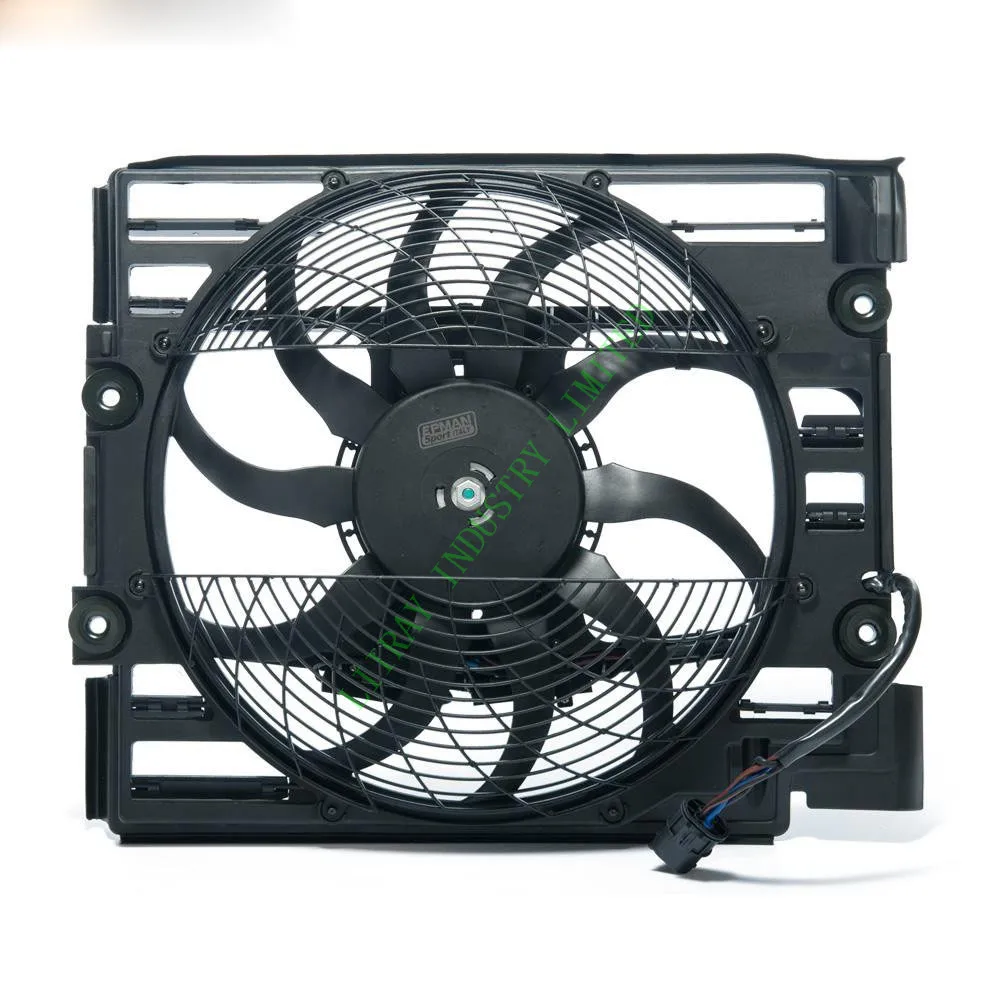 Auto Radiator Condenser Cooling Fan Assembly For BMW E39 528i 540i M5 1995-1998 OE:64548370993 64548371362