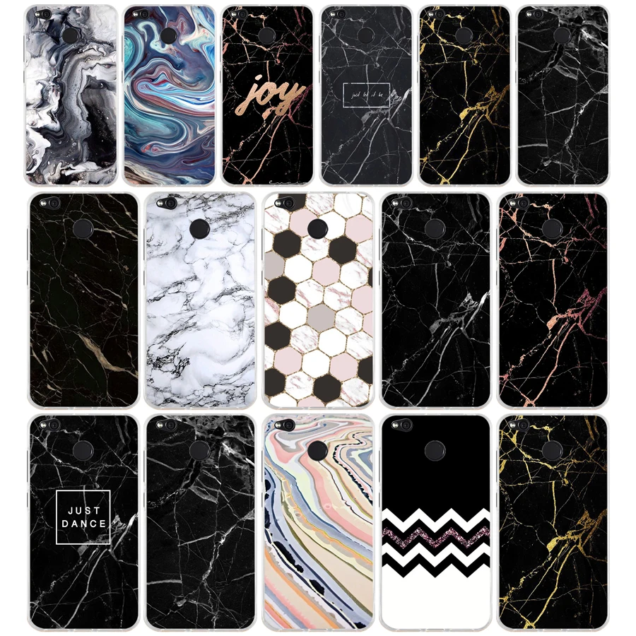 

41G gold green marble For Xiaomi redmi 4x Case Fundas Coque Case redmi 4x Cover Soft Silicone TPU Bags Shell