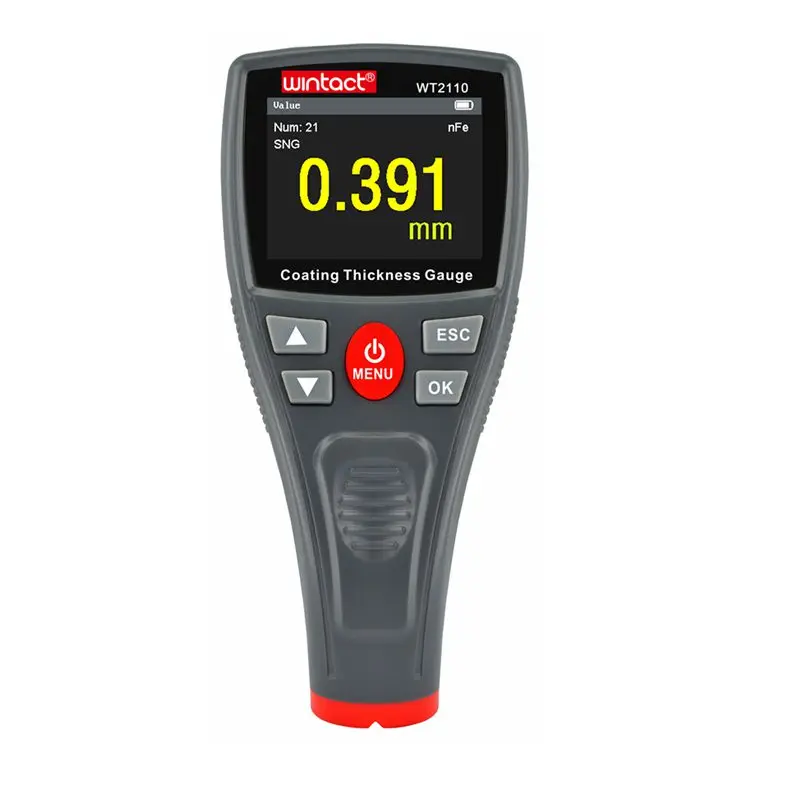 US $89.18 Wintact Automotive Car Paint Thickness Gauge Paint Varnish Film Coating Meter 1500um 59mil Lcd Car Body Detailing Tool Wt2110