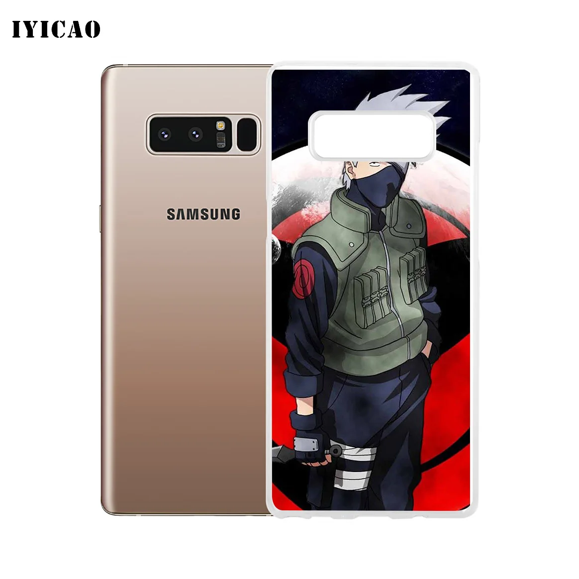 IYICAO Naruto Kakashi Guy Мягкий силиконовый чехол для телефона Samsung A5 A6 Plus A7 A8 A9 J3 J5 J7 Note 8 9 TPU