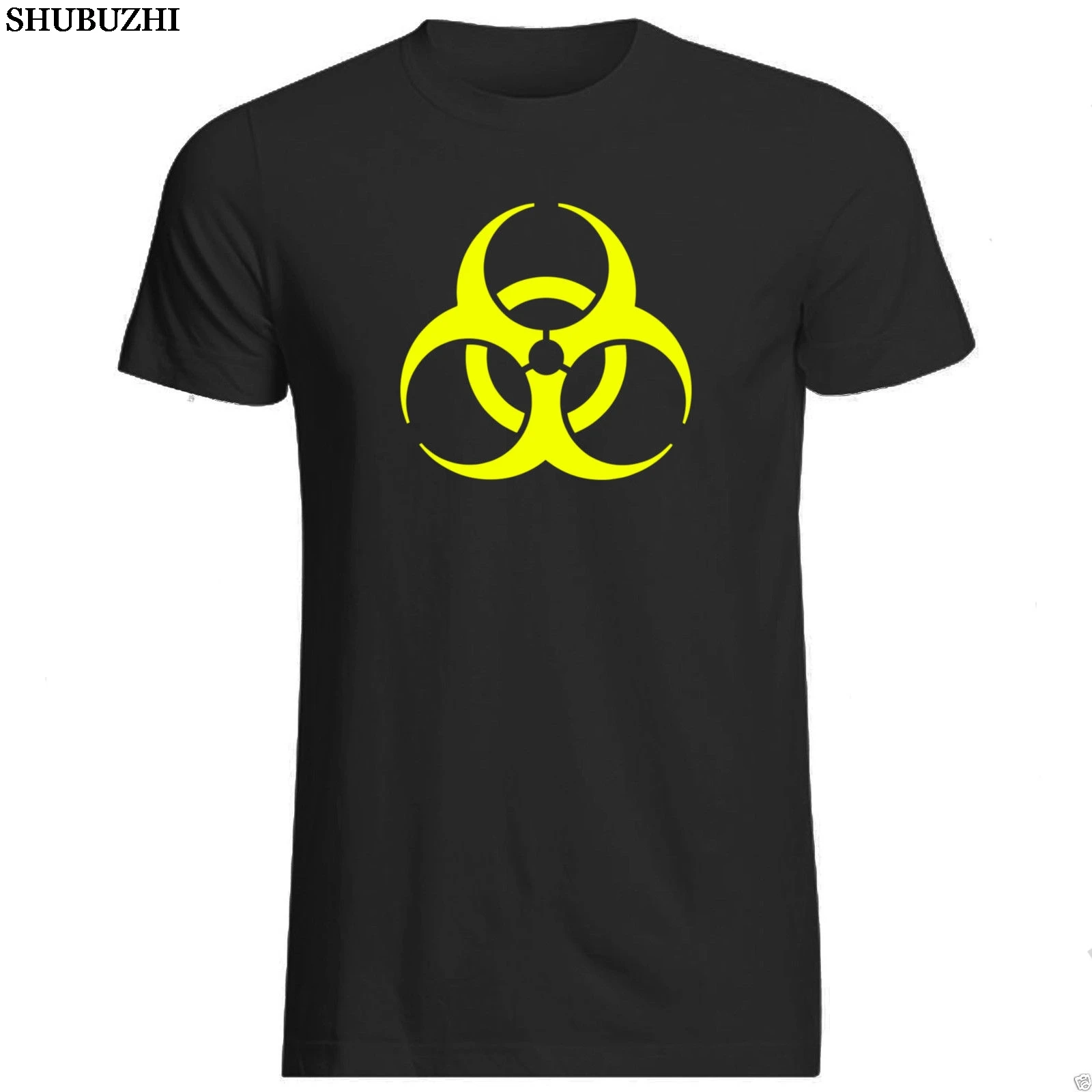 

shubuzhi Men'S Fashion Cartoon Character Biohazard T-Shirt All + Cols ( Brand Metal Chemical Toxic Heavy Rock) T Shirts