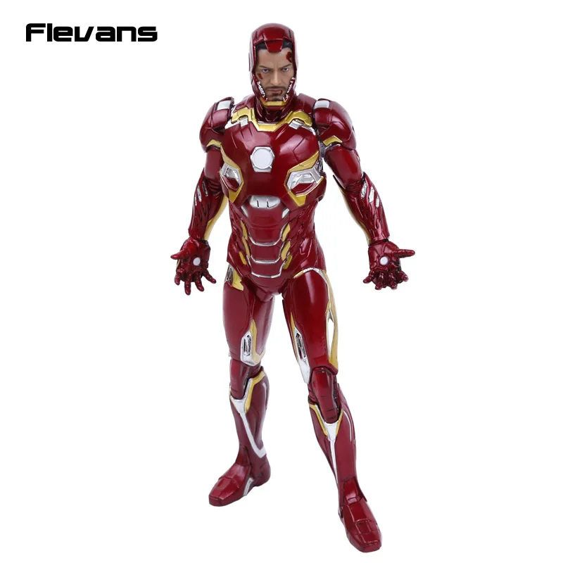 

Crazy Toys Iron Man MARK XLV Limited Edition PVC Figure Collectible Model Toy 12" 30cm