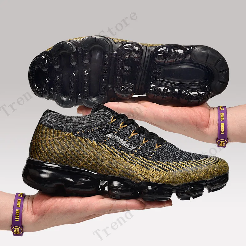 Женские кроссовки мужские Air Vapormax_2.0 обувь высокого качества с воздушной подушкой обувь для спорта на открытом воздухе спортивные кроссовки белый черный