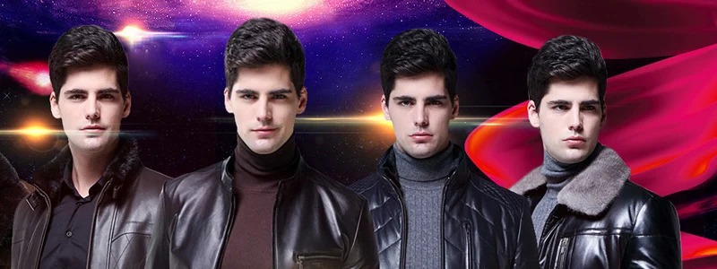MEN LEATHER JACKET