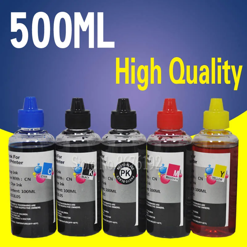 Чернильный картридж для Canon MP620 MP620b MP630 MP640 MX860 MX870 Pixma набор заправки 500 мл наборы