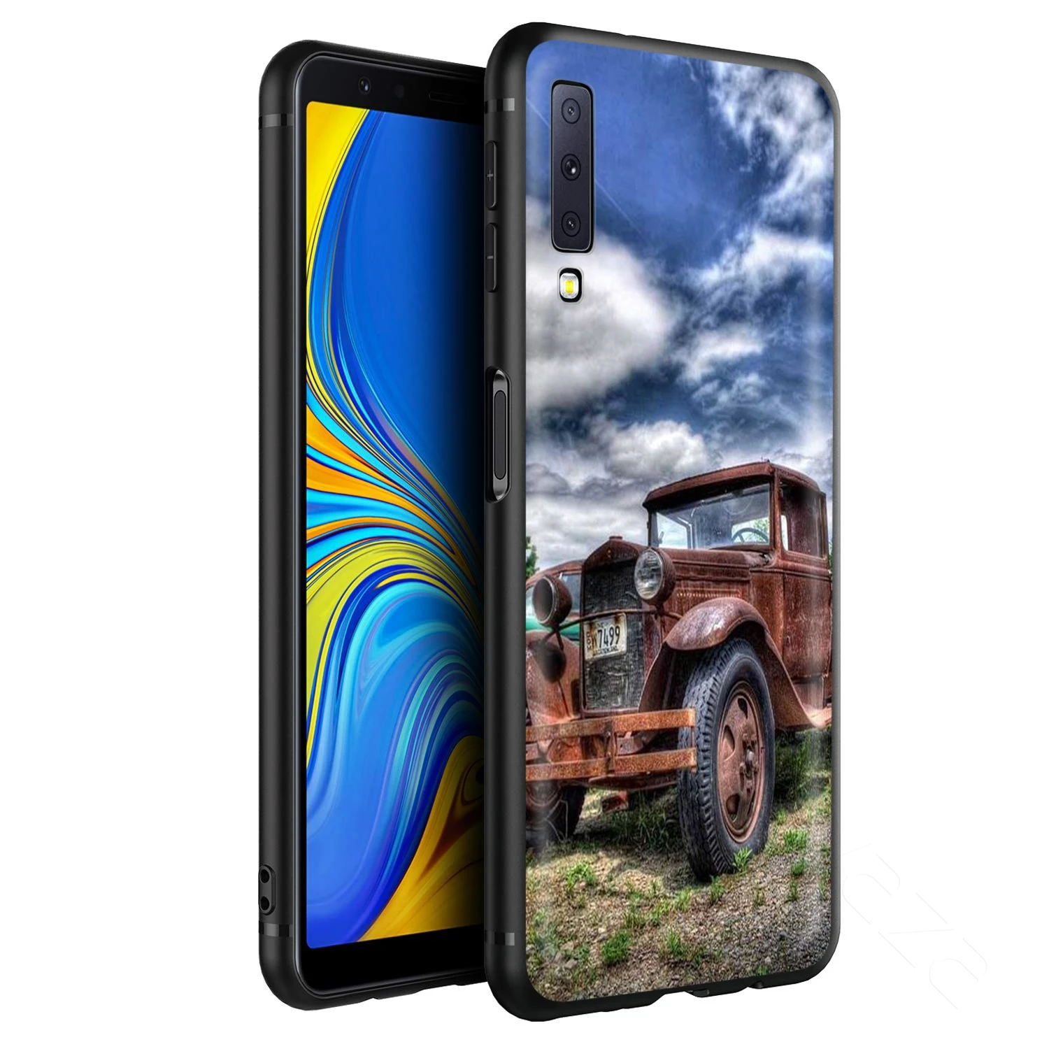 Чехол в стиле ретро для Samsung Galaxy S20 S10 S9 S8 S7 S6 Plus Note 9 8 M30 M20 M10 Edge Lite Ultra|Бамперы| |