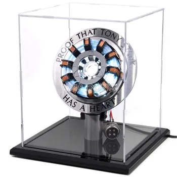 

Avengers 1:1 Iron Man Arc Reactor Action Figure Remote Light Arc MK2 Iron Man DIY Parts Model Assembled Toys Chest Lamp