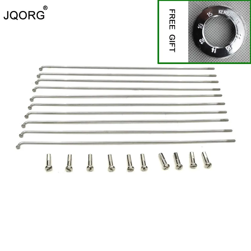 

Sliver Color E-bike Spokes 13G Diameter 2.3mm 304 Stainless Steel Material Electric Bicycle Hub Motor Spokes With Brass Nipples
