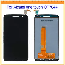100 New Tested LCD For Alcatel One Touch Pop 2 Premium 7044 OT7044 LCD Screen Display