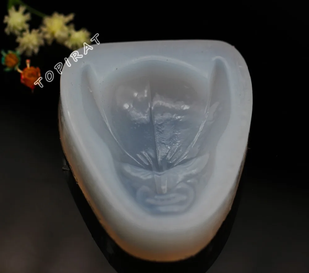 

Avenger League Wolverine Mask Silicone resin mold liquid epoxy mold crystal mold jewelry decor Christmas gift