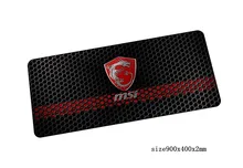 Msi mauspad gesperrt rand pad maus notbook computer mousepad Hohe-ende gaming padmouse gamer große tastatur maus matten