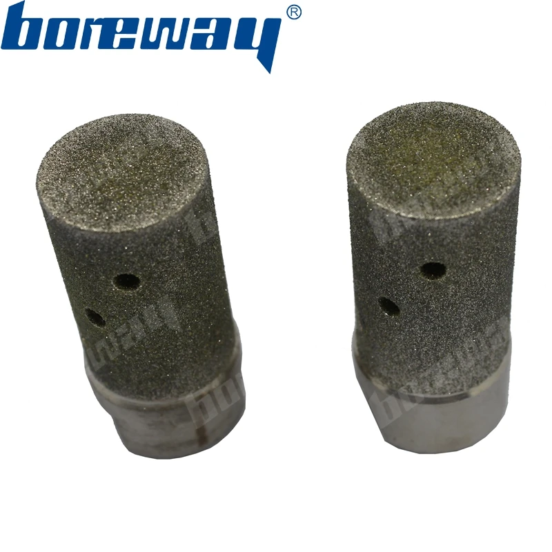 

BOREWAY D25*40T*M14 30#, 50# ,100# Electroplated Diamond Wheel For Stone Granite Marble Basin Processing