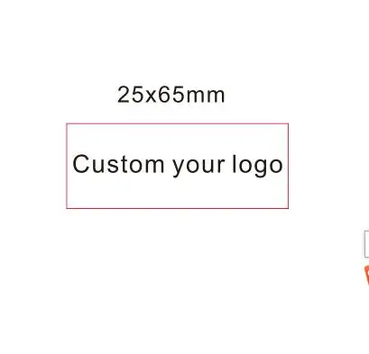 Пользовательское светочувствительное уплотнение штамп персональный логотип самоувлажняющаяся подушка для штампов на заказ Свадьба семья обратный адрес штемпель чернильный - Цвет: 25x65mm