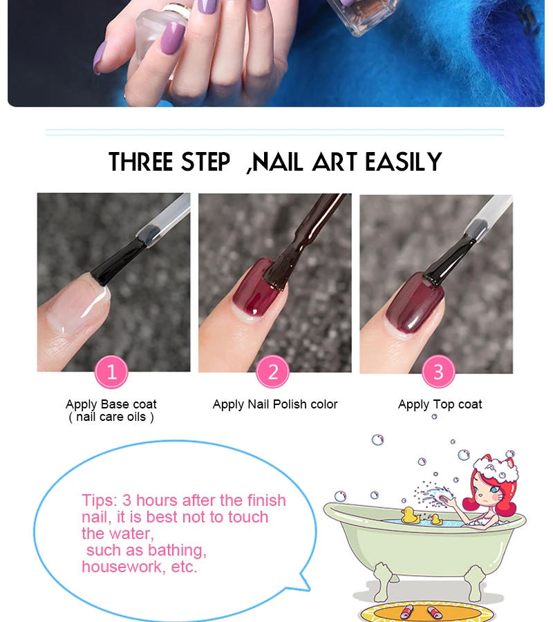 Led UV Nail Gel Polish with Regular Polsih (11)