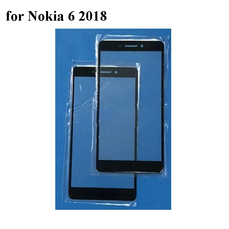Для Nokia 6 2018 TA-1068 TA-1050 TA-1043 TA-1045 переднее внешнее стекло для ремонта объектива
