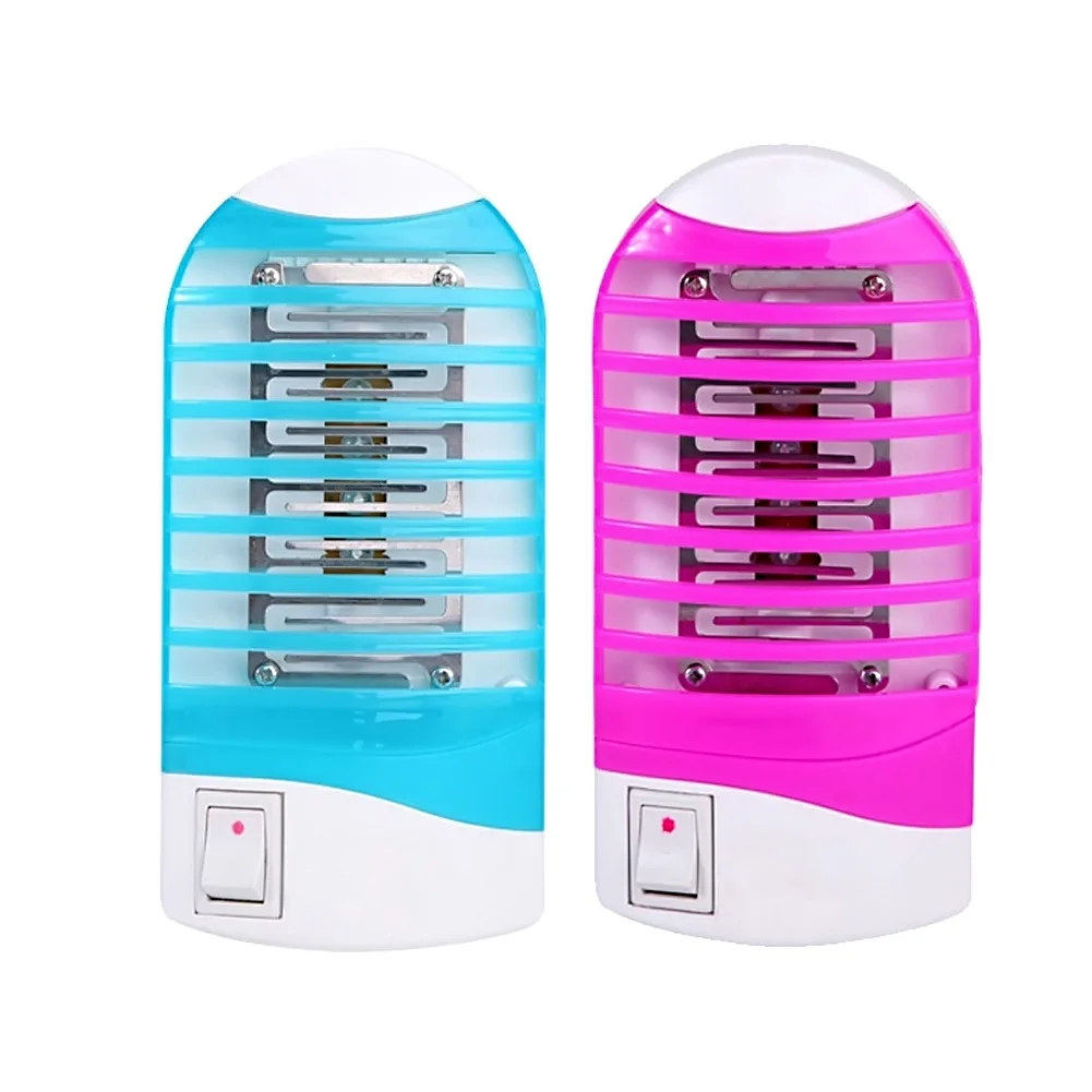 Electronic Mosquito Killer Lamp LED Mini Sensor Night Light 110V 240v Range Pest Bug Reject Mole