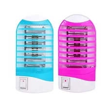 Electronic Mosquito Killer Lamp LED Mini Sensor Night Light 110V- 240v Range Pest Bug Reject Mole Repeller Night Lamp Zapper