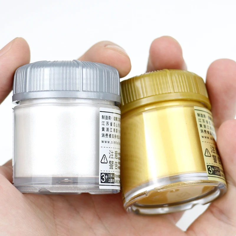 Painting advertising gouache gold pigment silver pigment 30ml