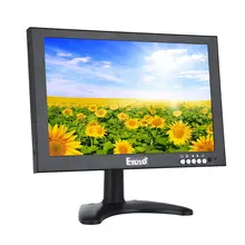 Eyoyo IPS 1920*1200 10″HD LCD VGA Video Audio HDMI Monitor BNC USB With Remote HDMI Cable With Speakers For CCTV DVR FPV Camera