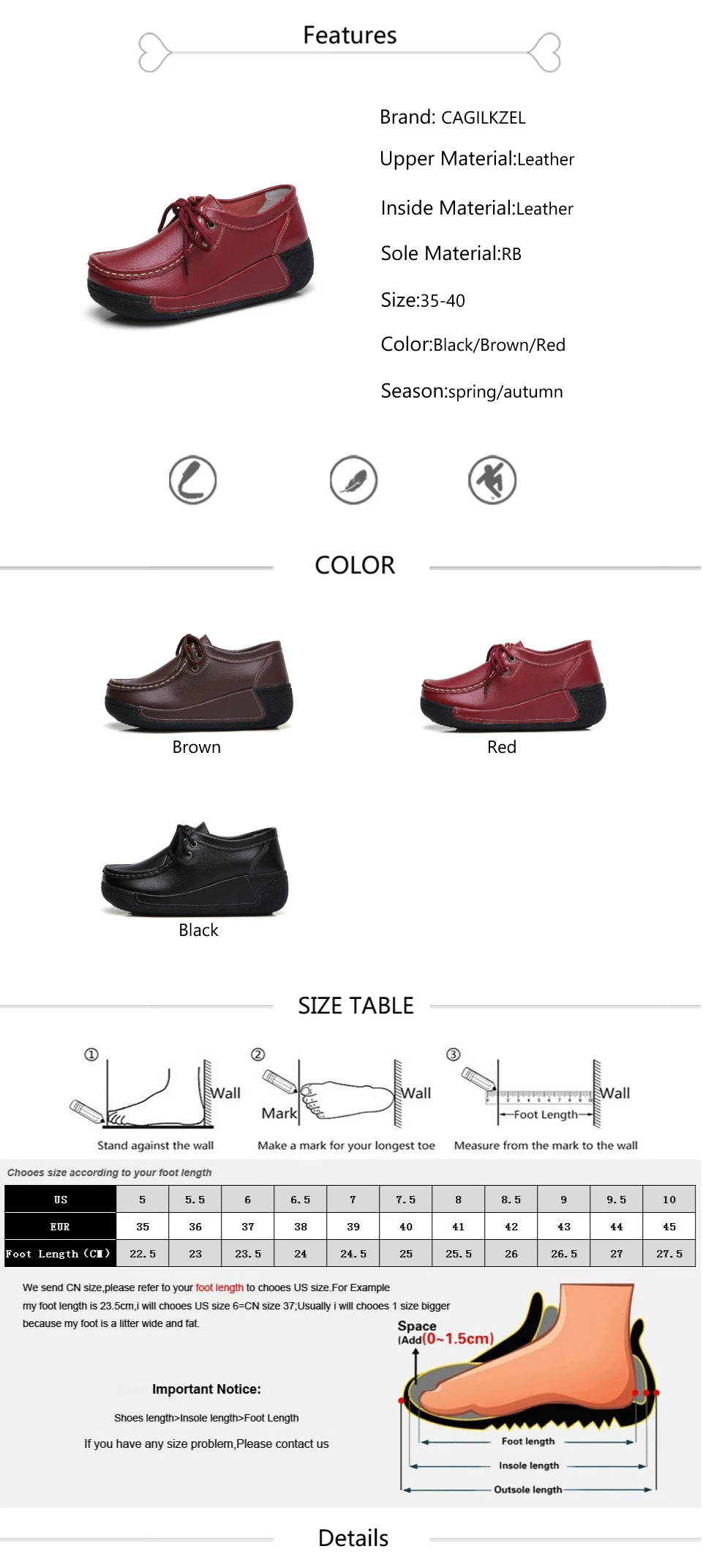 Fashion Brand Women Flats Platform Shoes Genuine Leather Women Moccasins Creepers slipony Female Casual Shoes Moccasins (2)