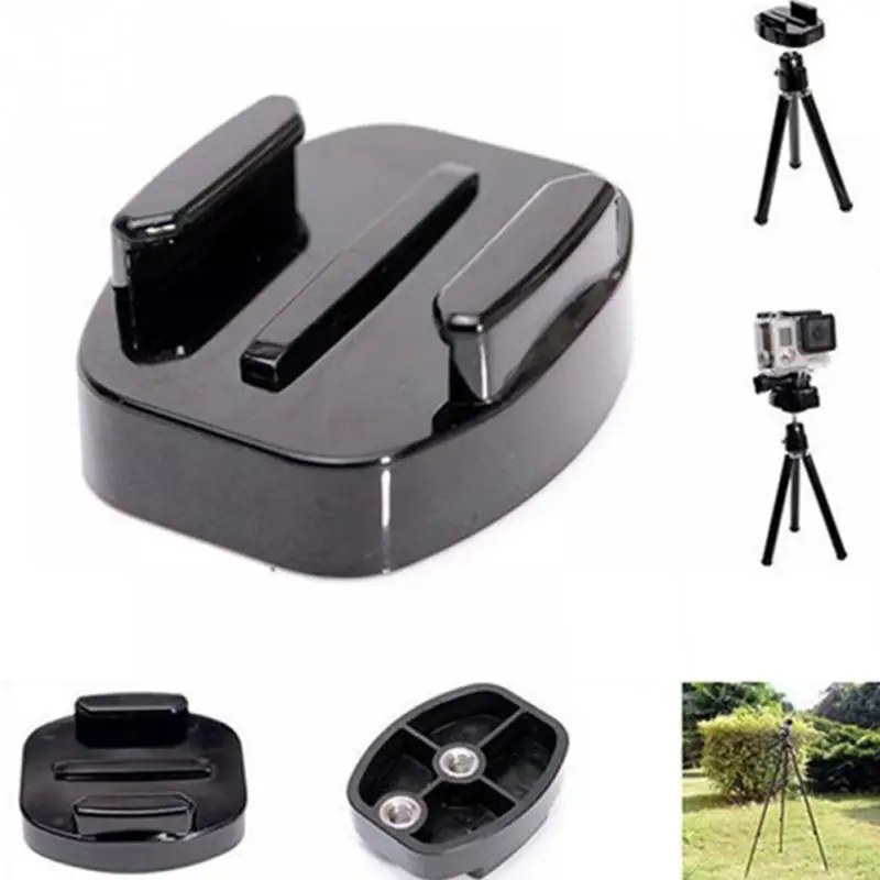 

Camera Quick Release Tripod Mount Adapter Go Pro Accessories Durable Tripod Mount 1/4" Screw for GoPro Hero 1 2 3 3+ 4 #0228