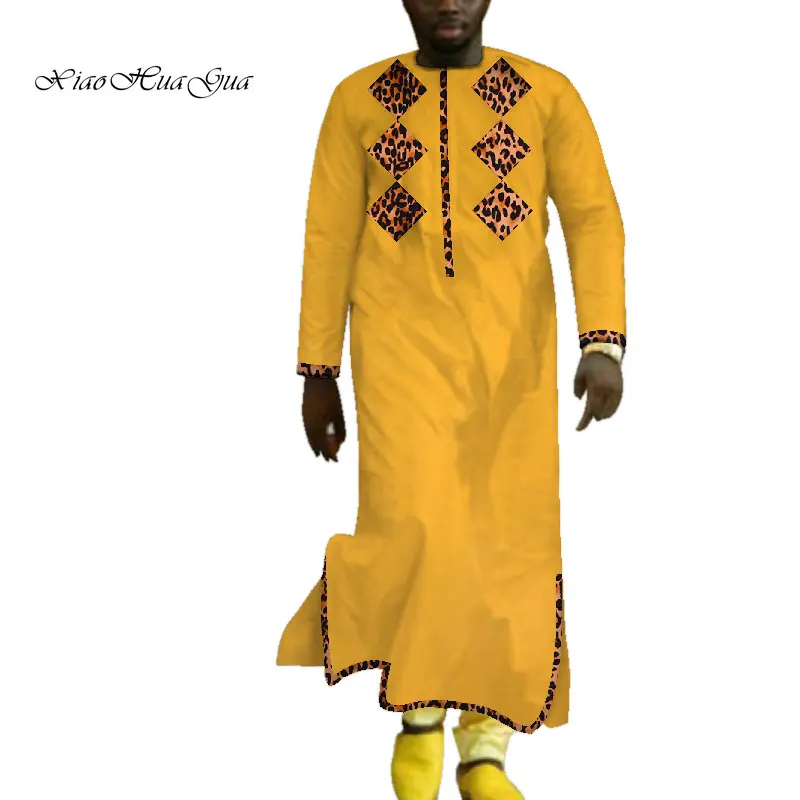 

Mens Causal Long Robes Traditional African Print Wax Loose Long Sleeve Print Robes Dashik Batik Long Sleeve Plus Size 6XL WYN667