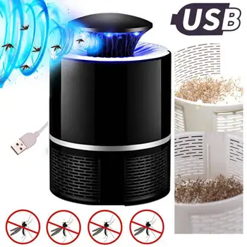 

USB Photocatalyst Mosquito Killer Lamp Pest Control Electric Anti Mosquito Trap Repellent Fly Bug Insect Trap Zapper Killer