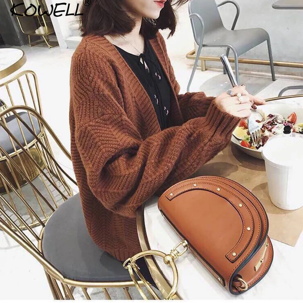 Winter Knitted Sweater Cardigan Women Elegant Autumn Cardigan Female Turn Down Collar Casual Short Sweater Outwear New 2018 Winter Knitted Sweater Cardigan Women Elegant Autumn Cardigan Female Turn Down Collar Casual Short Sweater Outwear New 2018