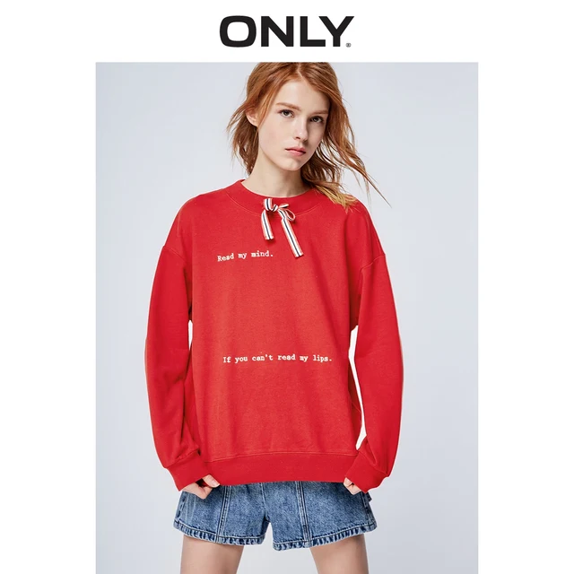 US $13.10 ONLY Women's Loose Fit Drawstring design Pullover Hoodie 11919S596