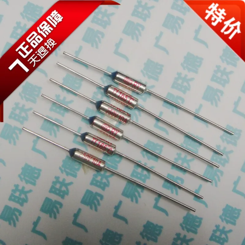 10pcs/RY Metal fuse Thermal Fuse 10A250V Tf 165 degree | Обустройство дома
