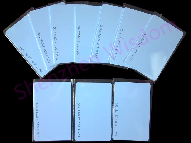100pcs/Lot 125KHz RFID Card EM4100 TK4100 Smart Cards Proximity RFID Tag for Access control