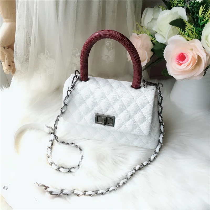 

Leather Bags for women 2018 Rutting Coloured Handbags Antique Leather Leather Single Shoulder Skew Spanning.wallet