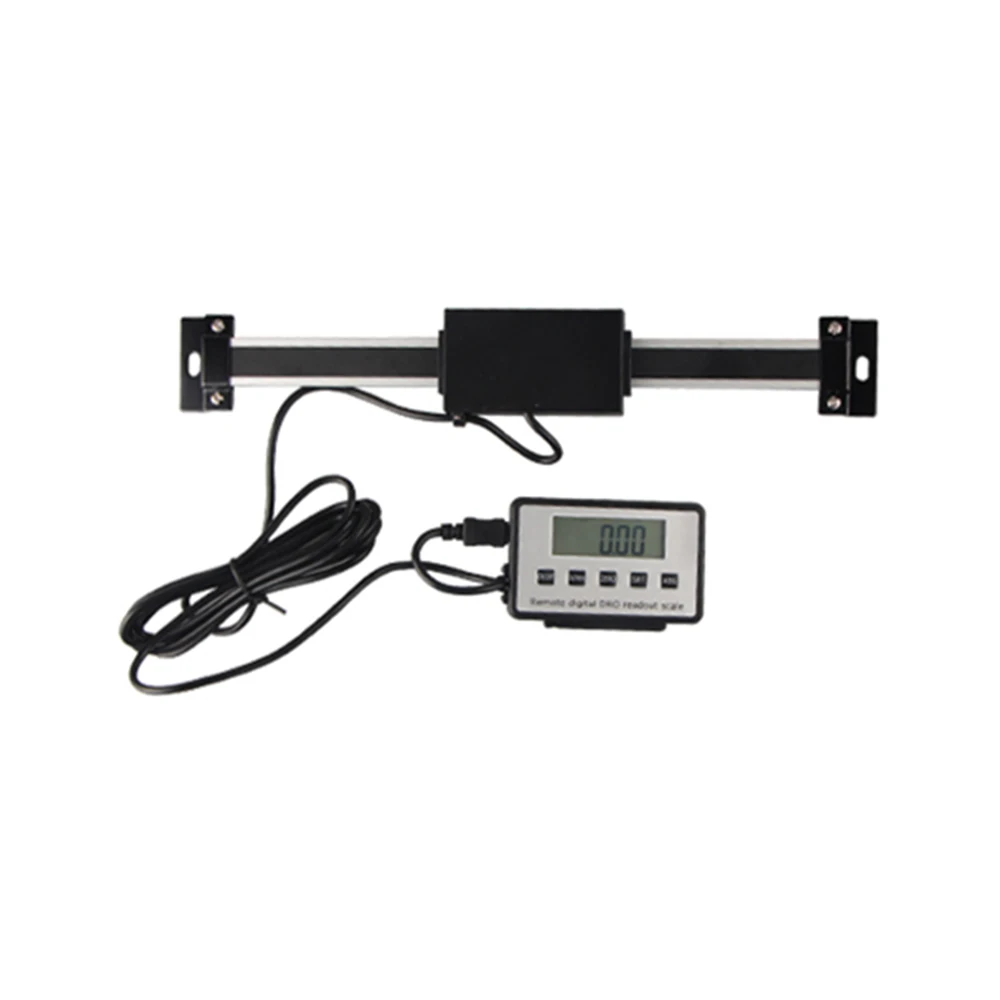 

0-150mm/0-200mm/0-300mm Digital Linear Scale with DRO Remote Readout External Display Linear Ruler for Industry Measuring