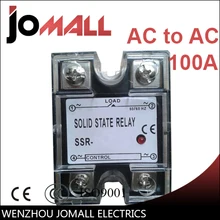 SSR 100AA AC управление Однофазное твердотельное реле|ac ssr|phase solid state