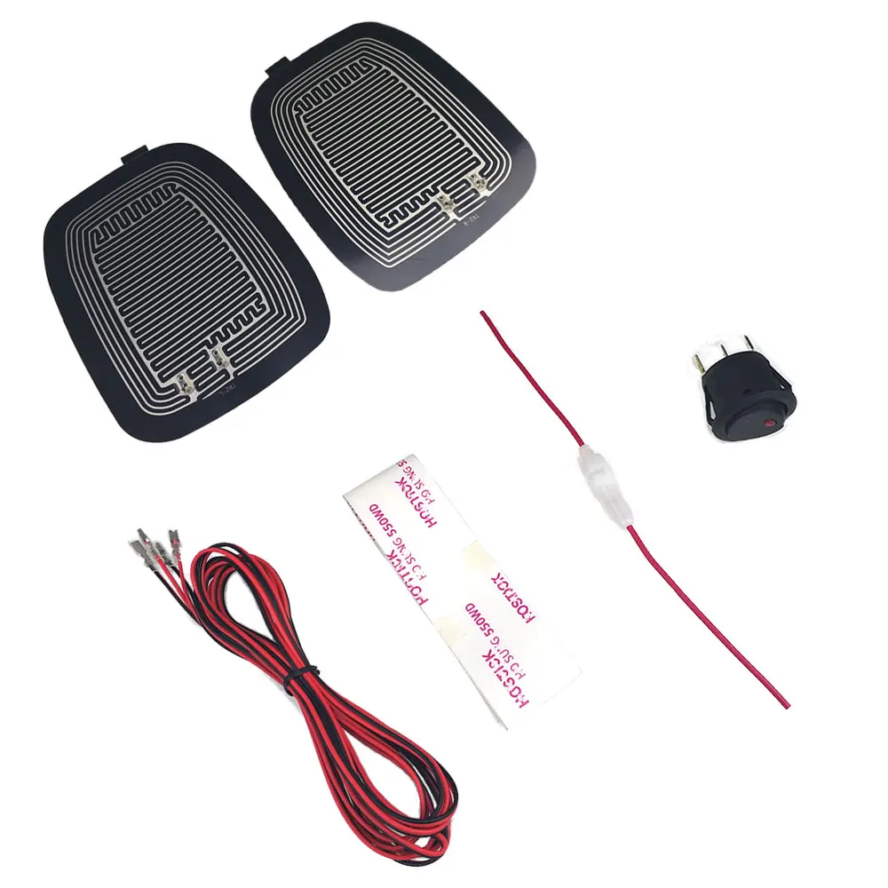 Universal DC 12V Heating Pad For font b Car b font font b Mirror b font