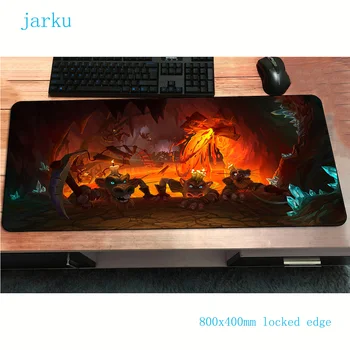 

hearthstones mouse pad 800x400x2mm gaming mousepad New arrival office notbook desk mat locked edge padmouse games pc gamer mats