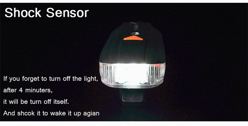 OUTERDO 5 Modes USB Charging Bicycle German Standard Smart Sensor Warning Light Flashlight Waterproof Bike Front Light Headlight