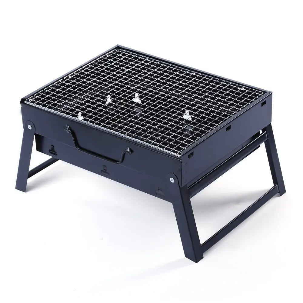 High Quality 35 x 27cm Portable Folding Charcoal Grill Barbecue Grill
