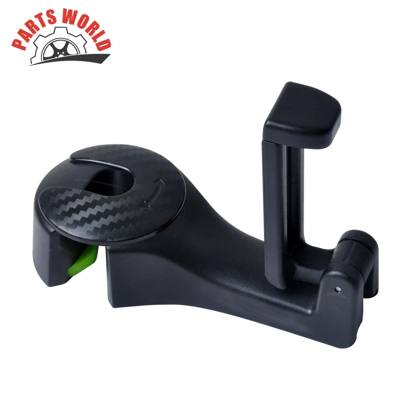 

Multi-function Car Headrest Hooks, Auto Vehicle Back Seat Headrest Hook Hanger with Locker and Cellphone Holder